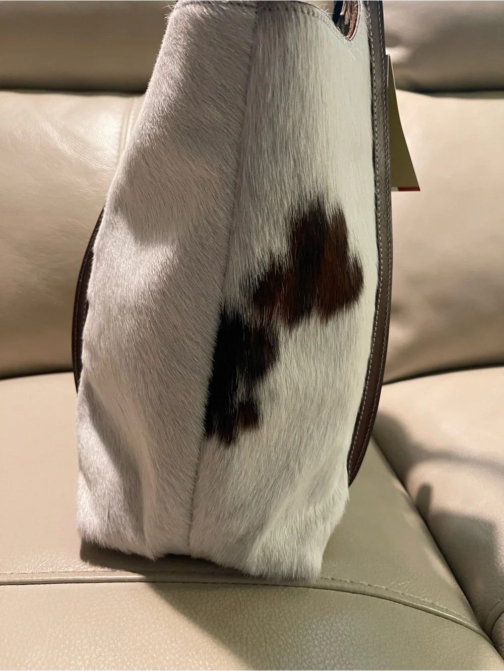 CAVALCANTI cow leather buckle hobo shoulder bag VHTF Viral made in Italy nwt